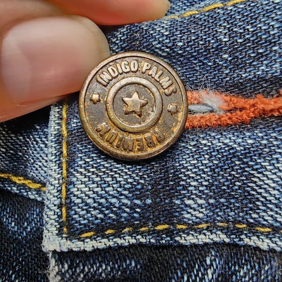 Tommy Bahama Jeans Mens 32x34 Indigo Palms Premium 100% Cotton Blue Straight - Picture 9 of 16